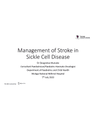 Management of Stroke in Sickle Cell Disease cover