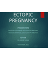 Ectopic Pregnancy cover