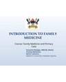 Introduction To Family Medicine cover