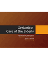 Geriatrics Overview cover