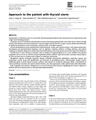Approach To The Patient With Thyroid Storm cover