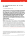 Acg Clinical Guideline Preventive Care For Patients With Cirrhosis cover