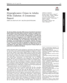 HYPERGLYCEMIC CRISES IN ADULTS WITH DIABETES: A CONSENSUS REPORT cover