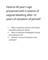 Gynaecology OSCE Station: Postmenopausal Bleeding History, Workup, and Management cover