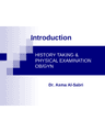 OBSTETRIC HISTORY cover