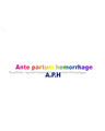 Antepartum Haemorrhage (APH): Lecture Presentation cover