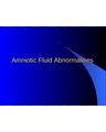 PHYSIOLOGY OF AMNIOTIC FLUID cover