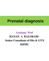 PRENATAL DIAGNOSIS cover
