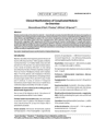 CLINICAL MANIFESTATIONS OF COMPLICATED MALARIA – AN OVERVIEW cover