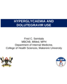HYPERGLYCAEMIA AND DOLUTEGRAVIR USE cover