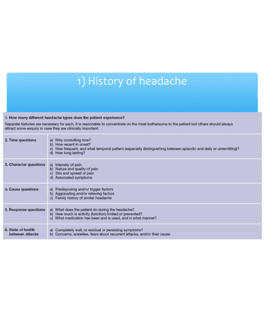 HEADACHE cover